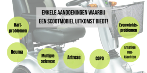 Mobiliteisbeperking ofwel overzicht aandoeningen waarbij scootmobiel uitkomst biedt