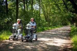 waarom scootmobiel rijden in de natuur gezond is