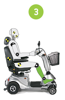 veiligheid comfort Scootmobiel